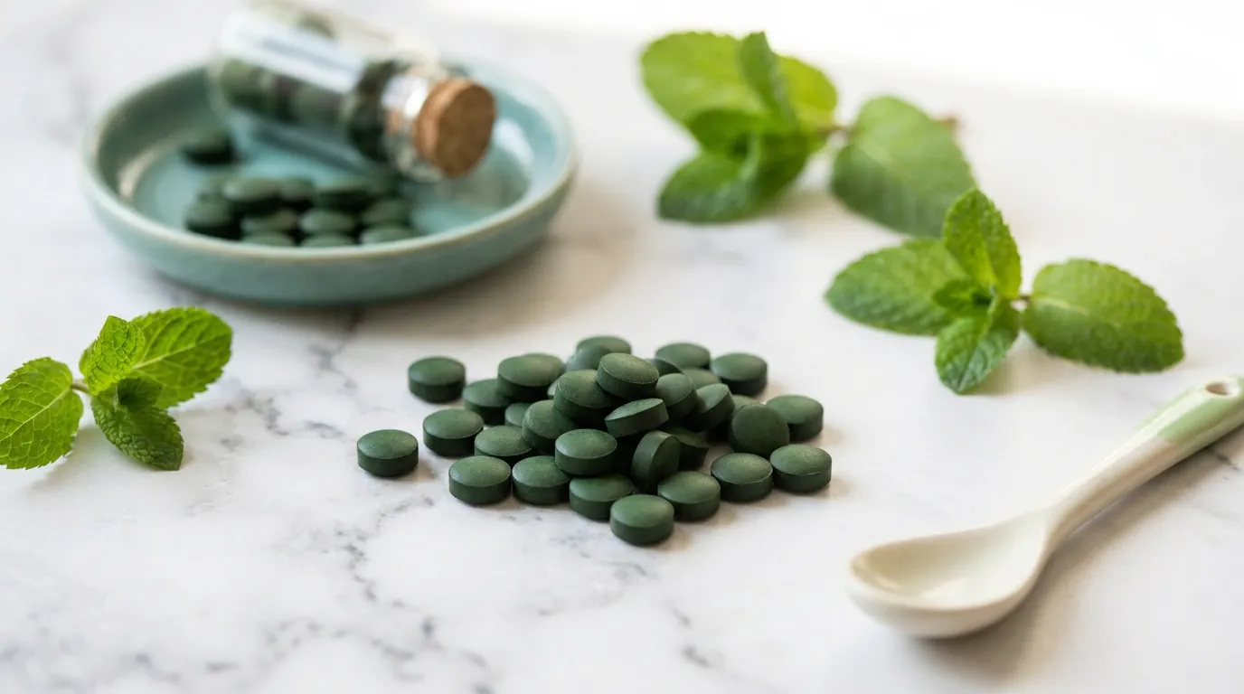 Chlorella w tabletkach